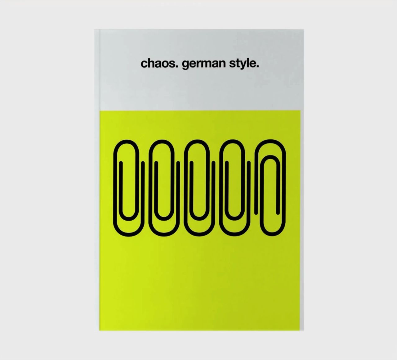 German Chaos carnet de notes de Kubistika