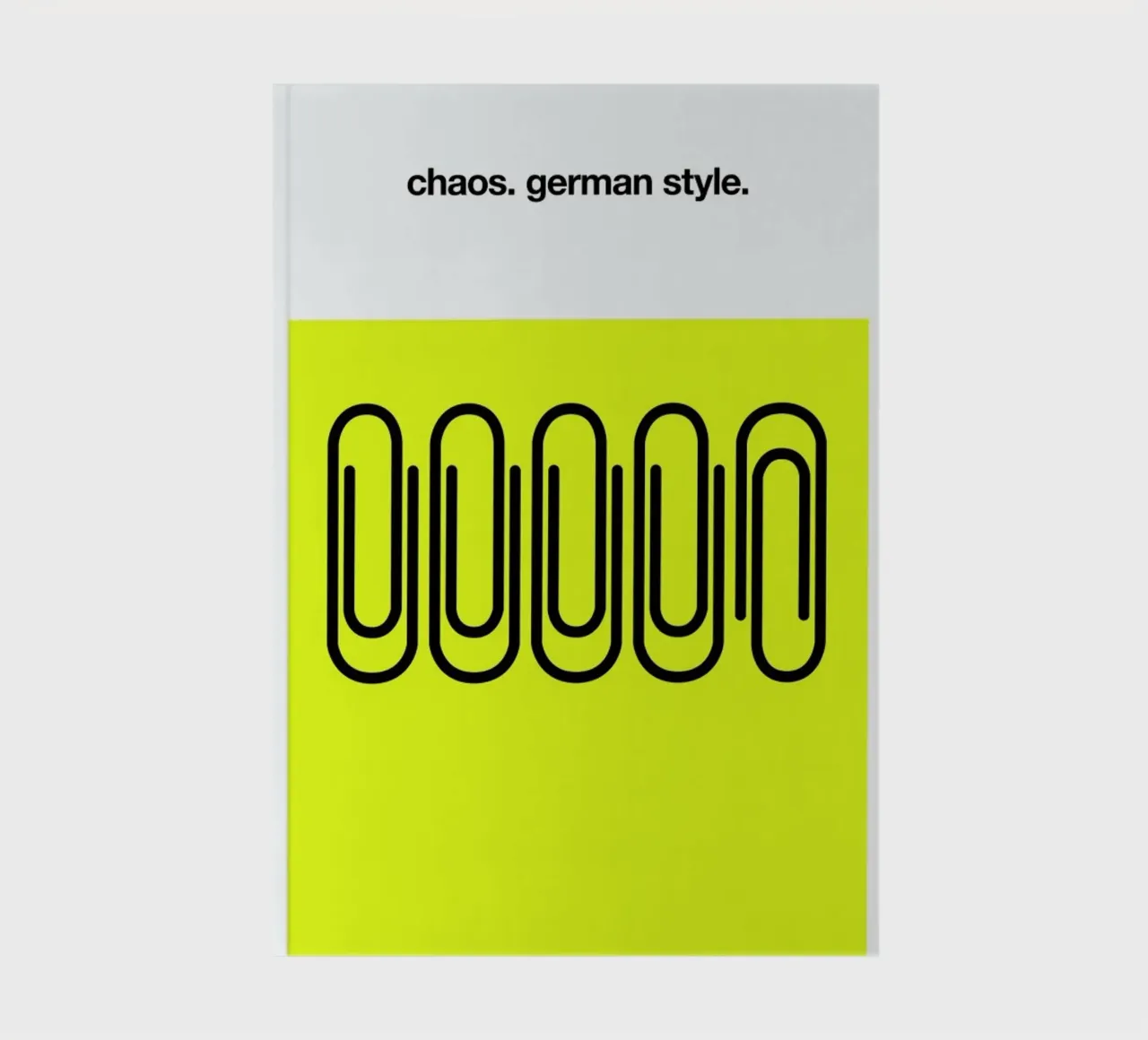 German Chaos Notizbuch von Kubistika