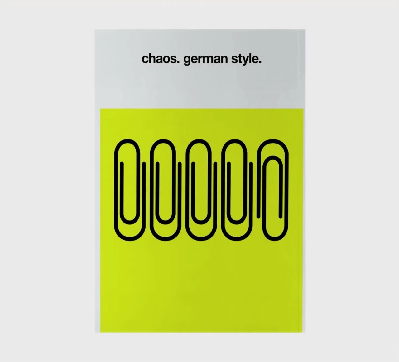 German Chaos carnet de notes de Kubistika
