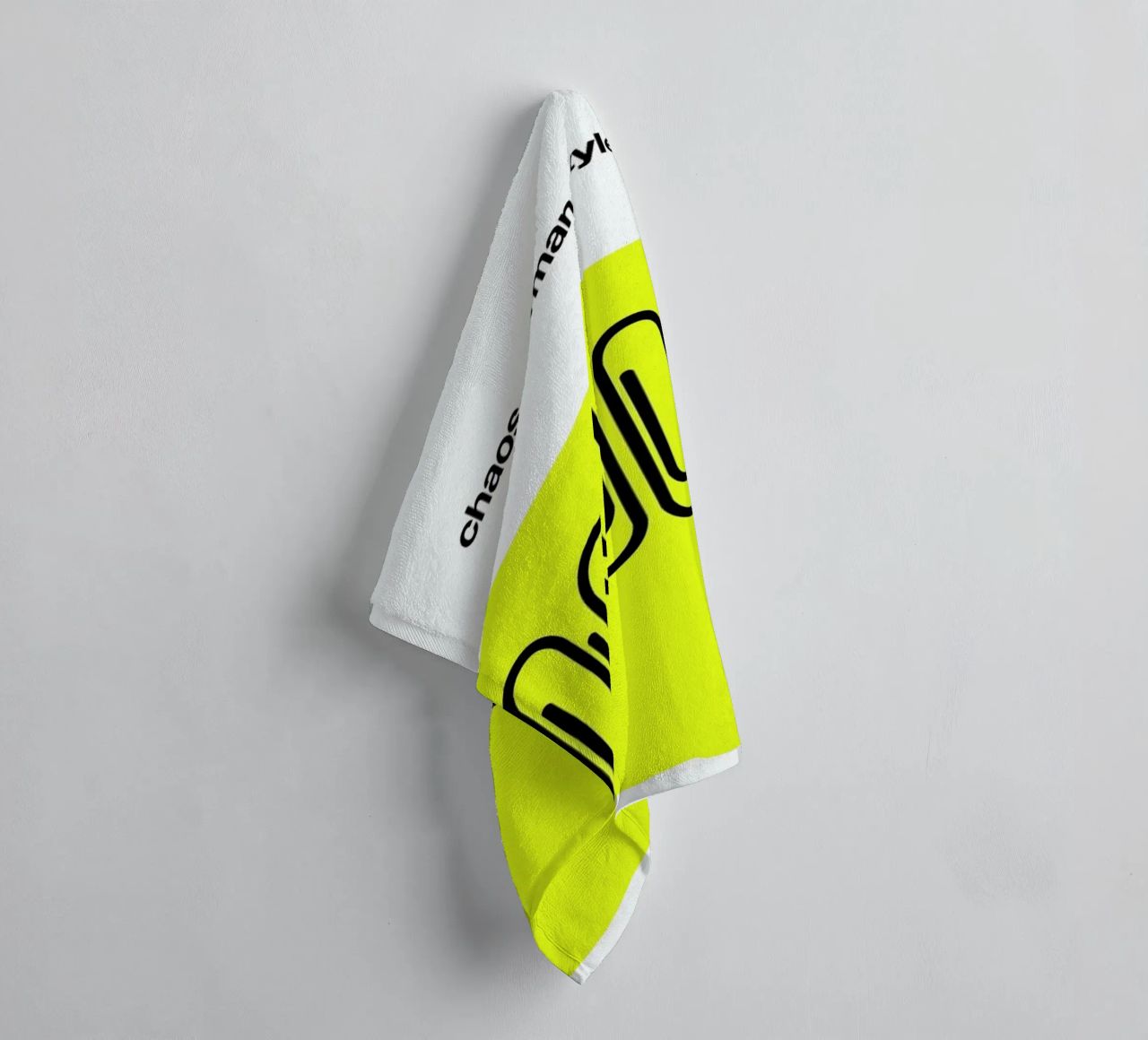 German Chaos towel by Kubistika