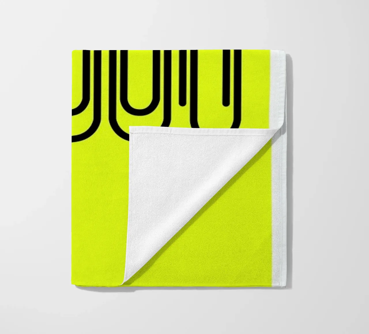 German Chaos beach towel by Kubistika