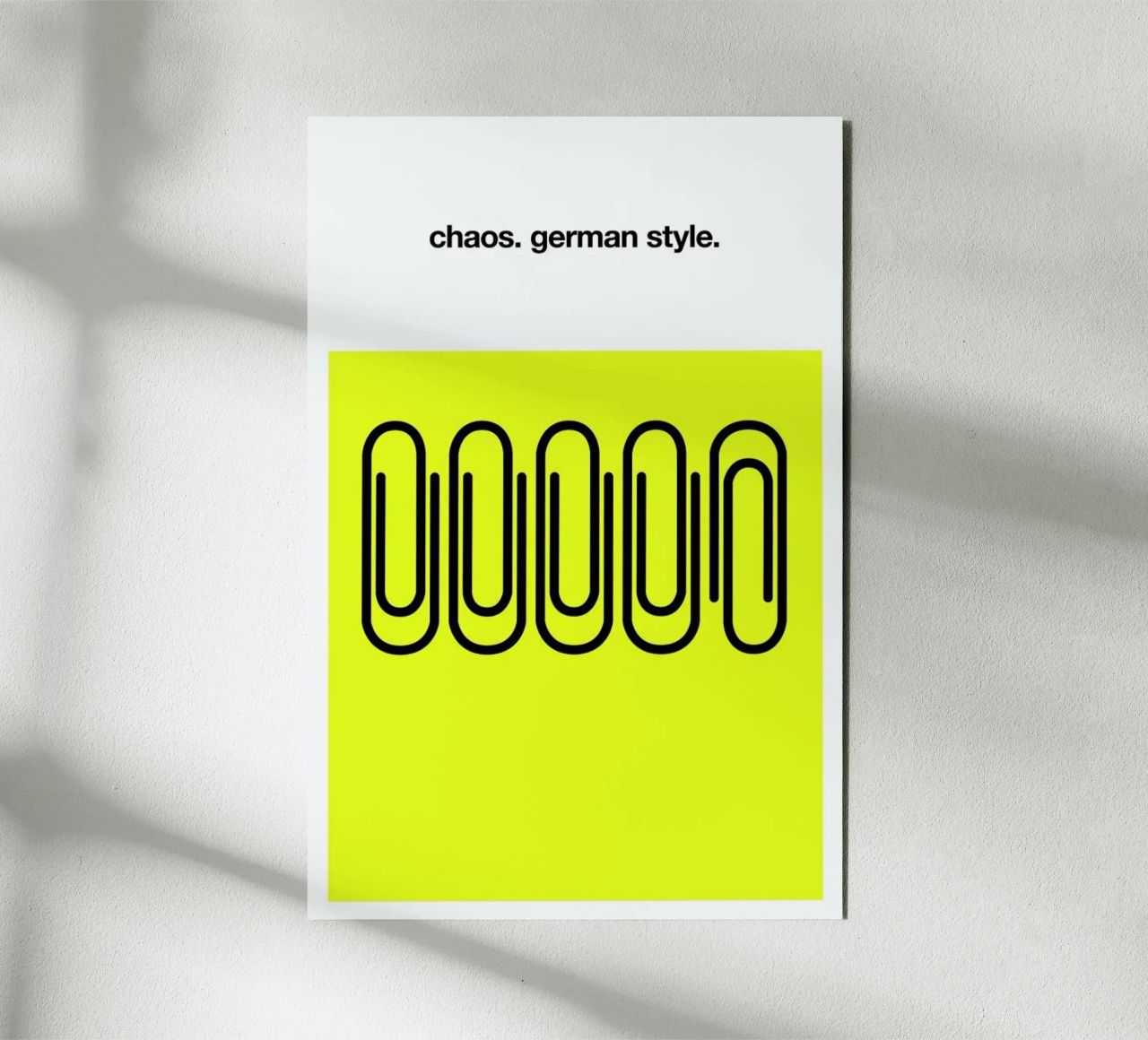 German Chaos alluminio dibond da Kubistika