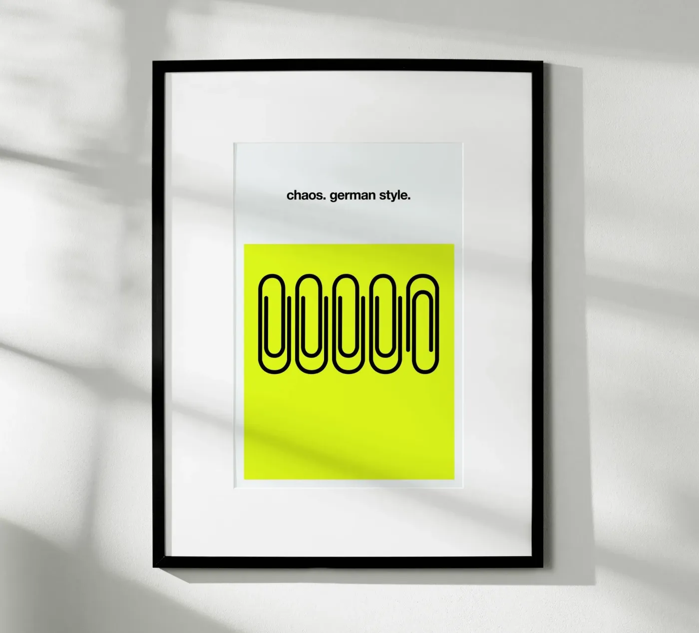 German Chaos poster de Kubistika