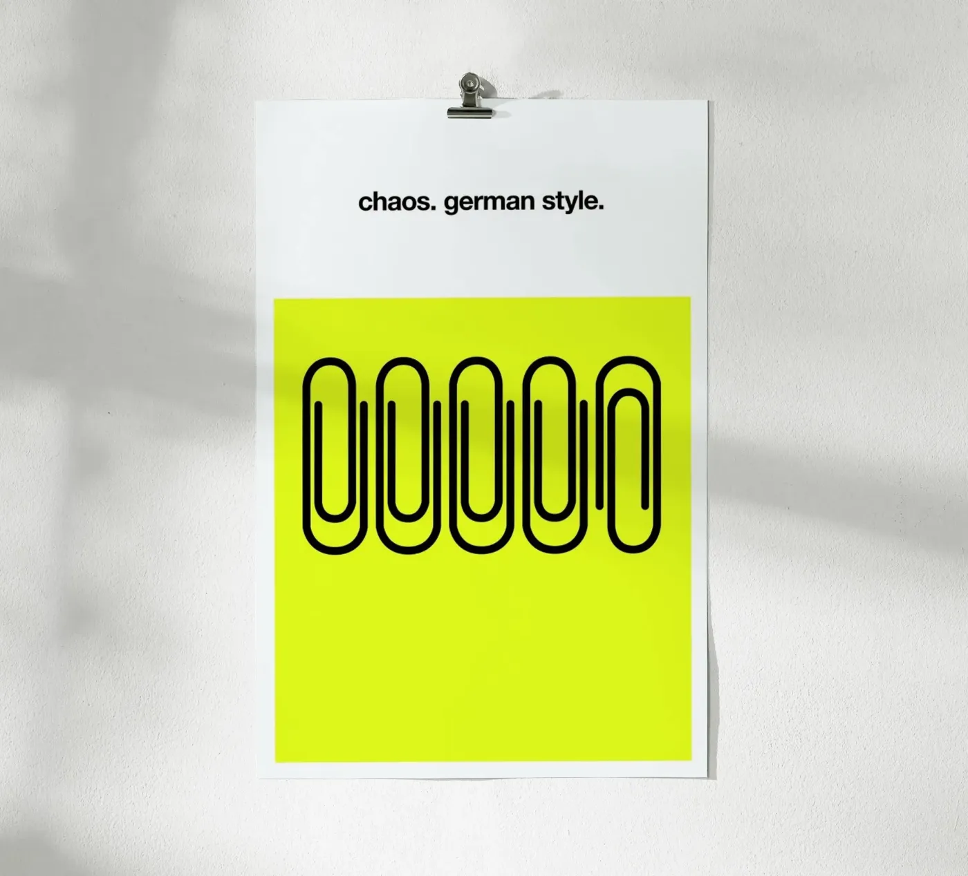 German Chaos poster de Kubistika