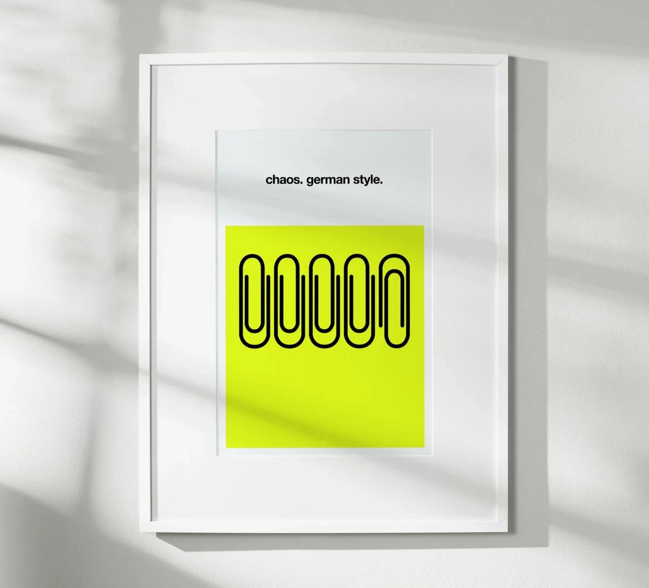 German Chaos poster da Kubistika