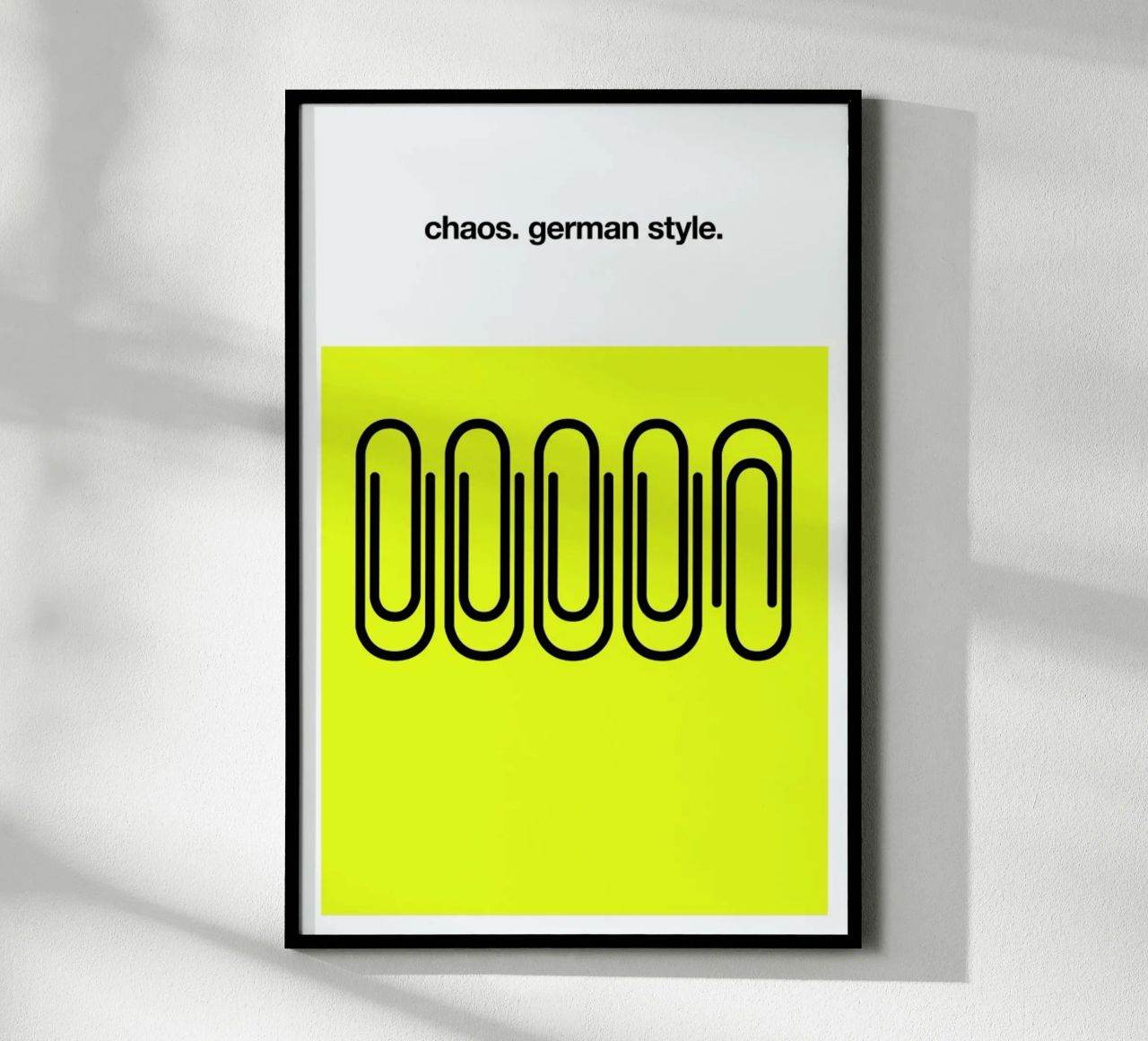 German Chaos poster da Kubistika