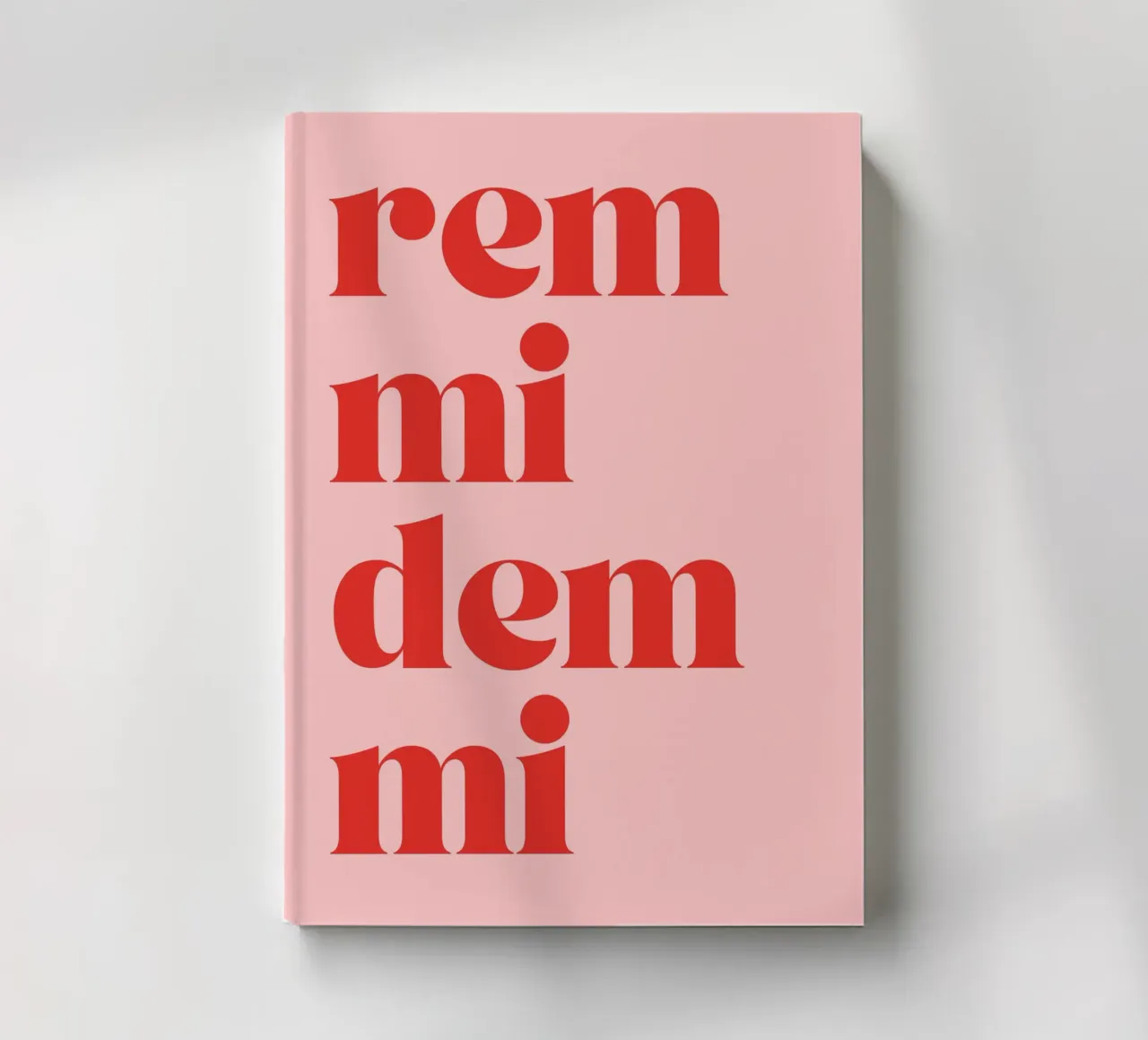 Remmidemmi | Lustiger & Lebhafter Statement Print notebook by PrintCessStudio