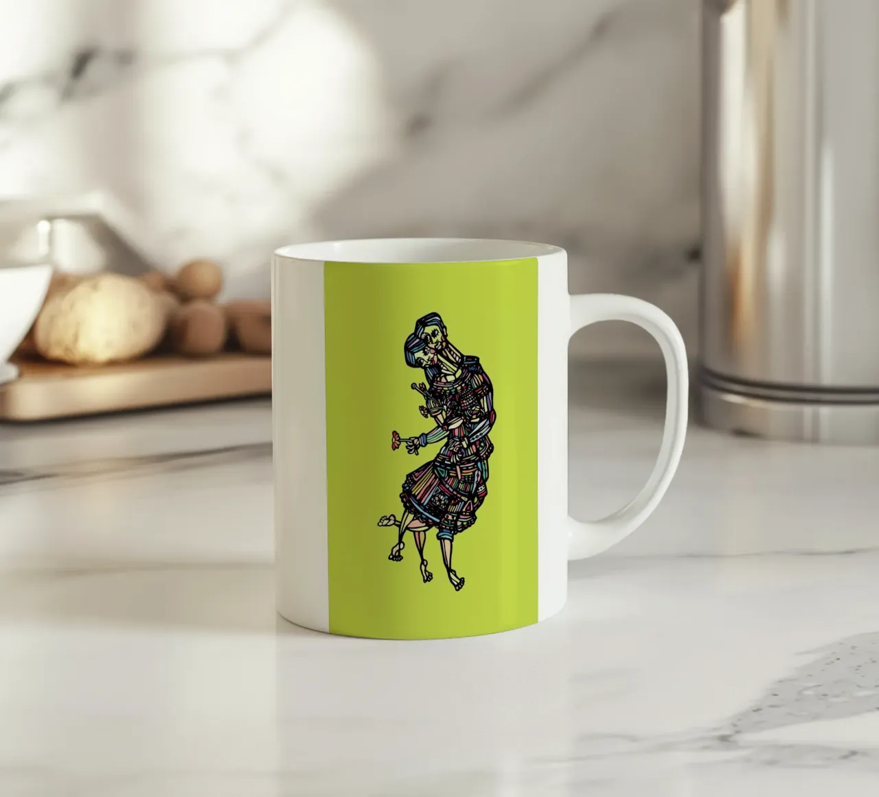 The Couple ceramic mug by Ninhol