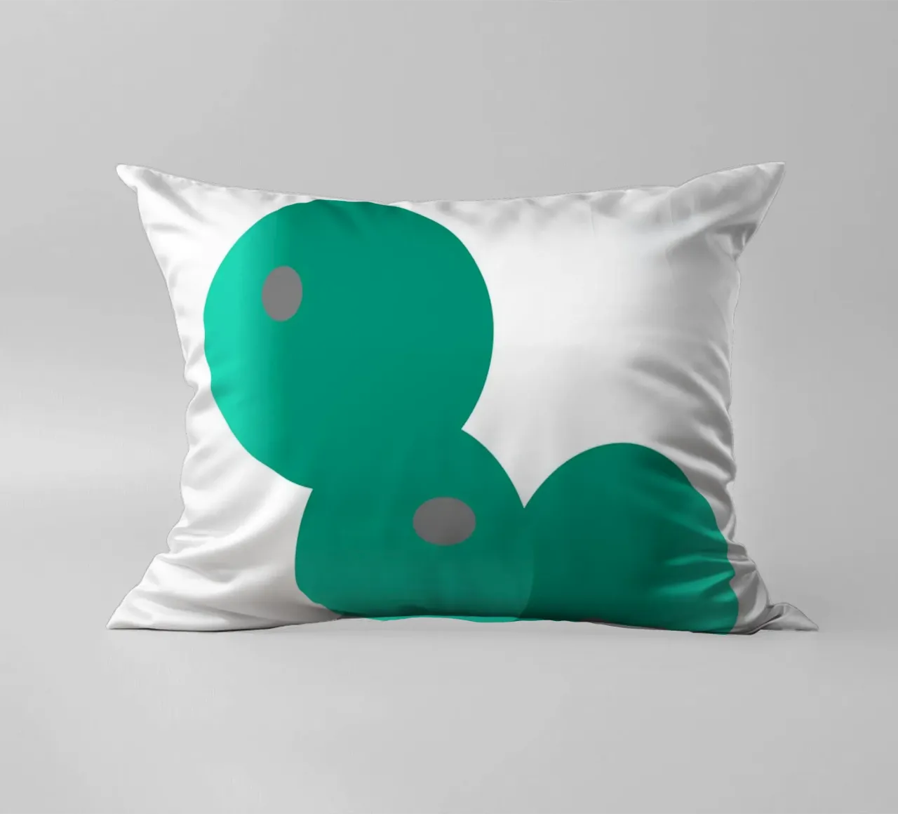 Tre palline verdi e blu cuscino da Something for you
