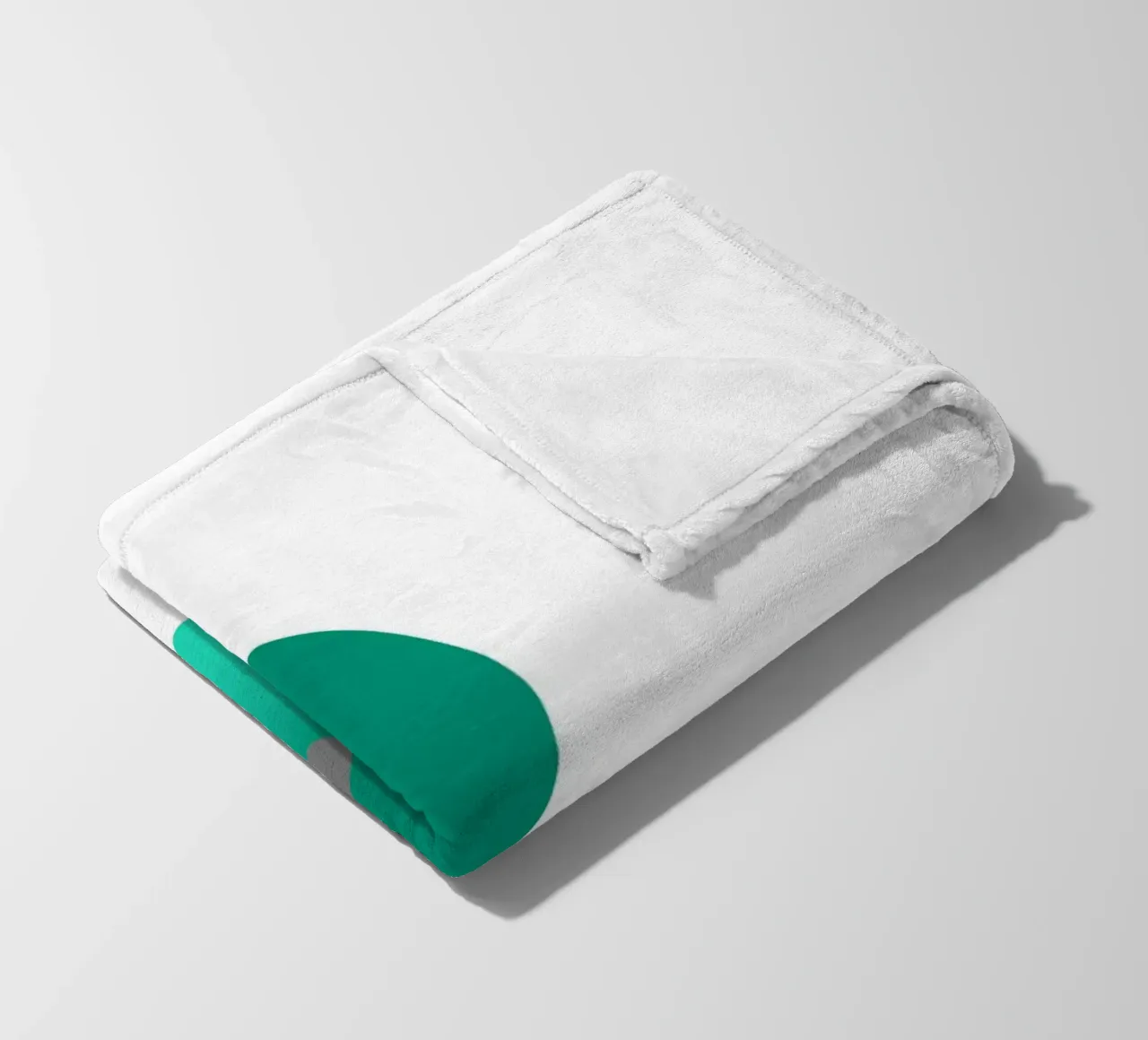 Tre palline verdi e blu coperta in pile da Something for you