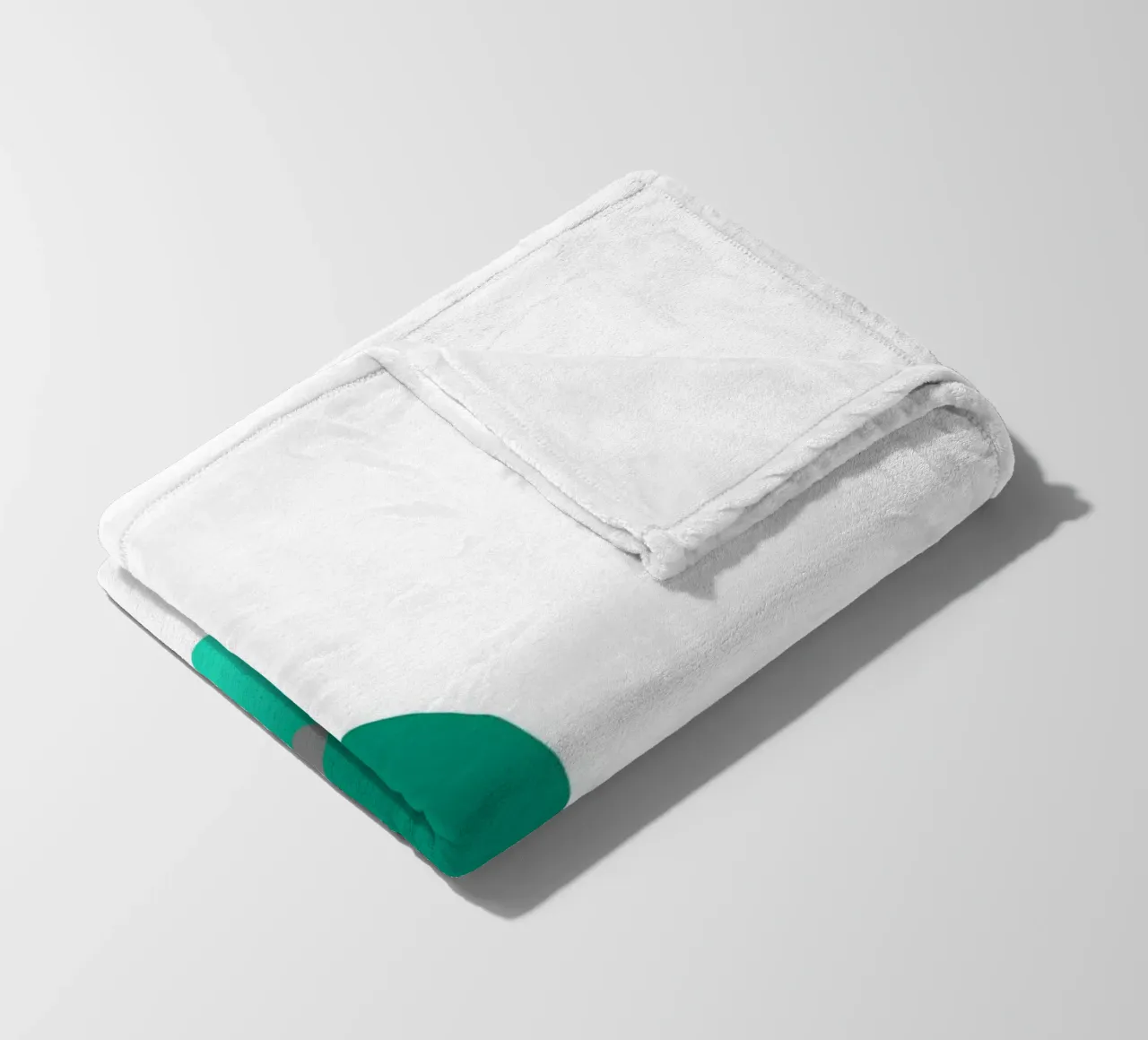 Tre palline verdi e blu coperta in pile da Something for you