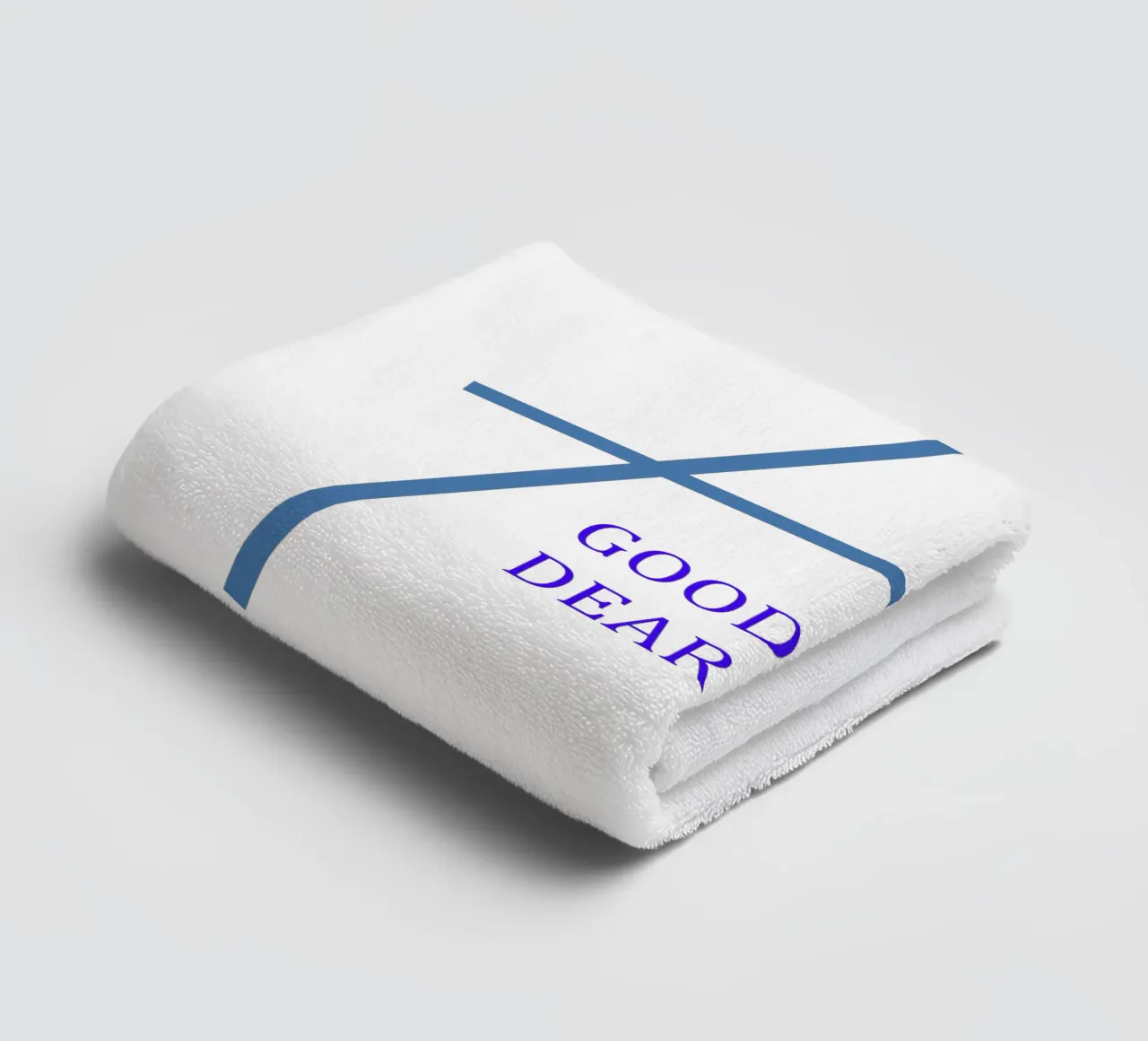 Motivo grafico con slogan asciugamano da bagno da Something for you