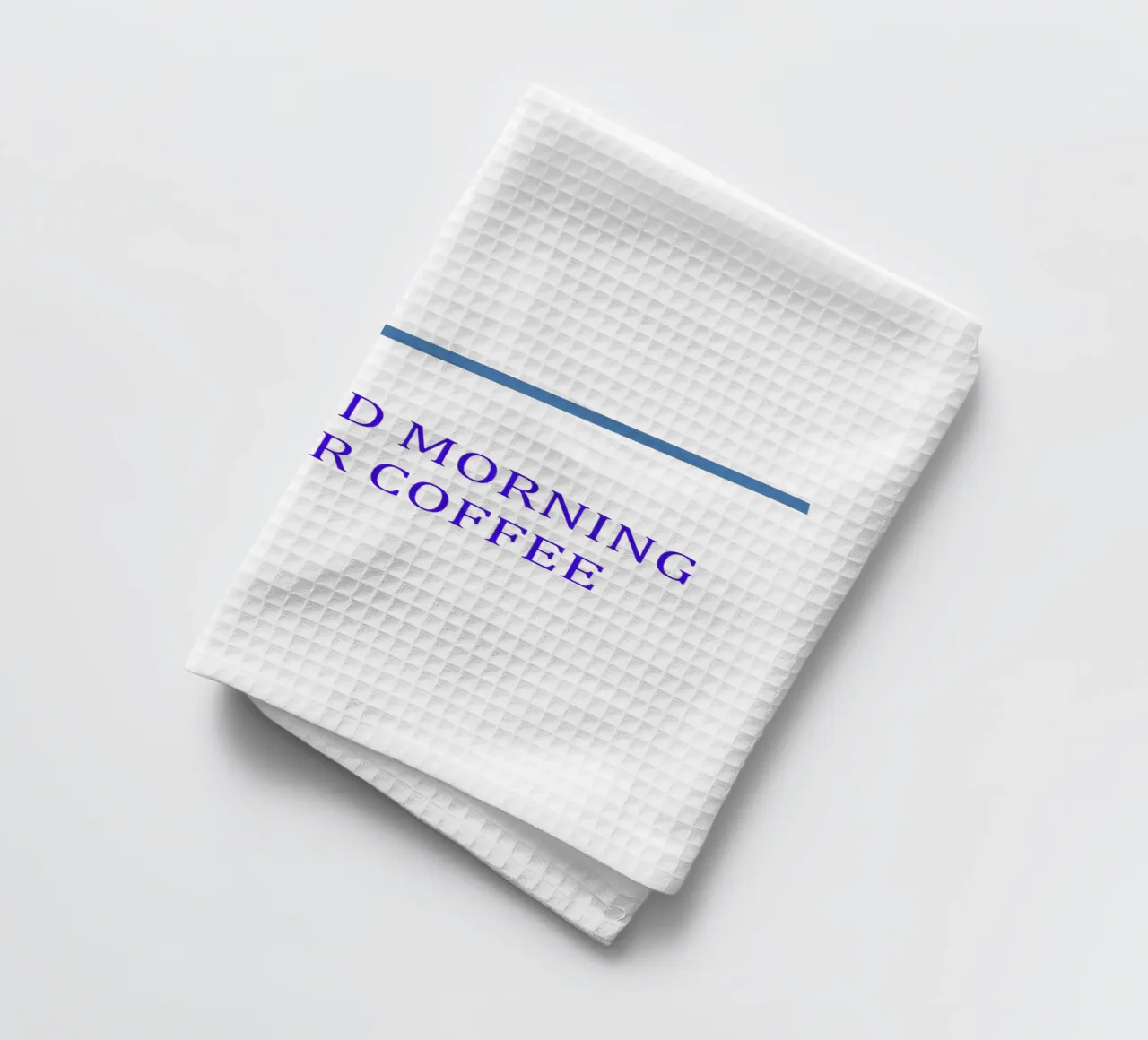Motivo grafico con slogan canovaccio da cucina da Something for you