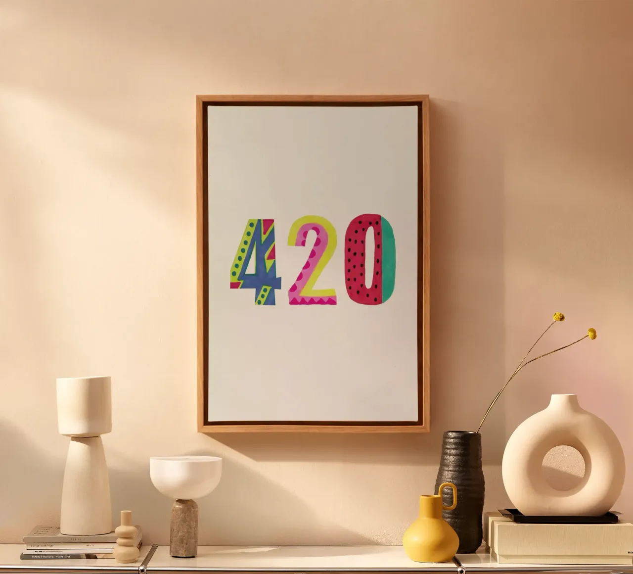 420 tela con Cornice a cassetta da Vasare Nar