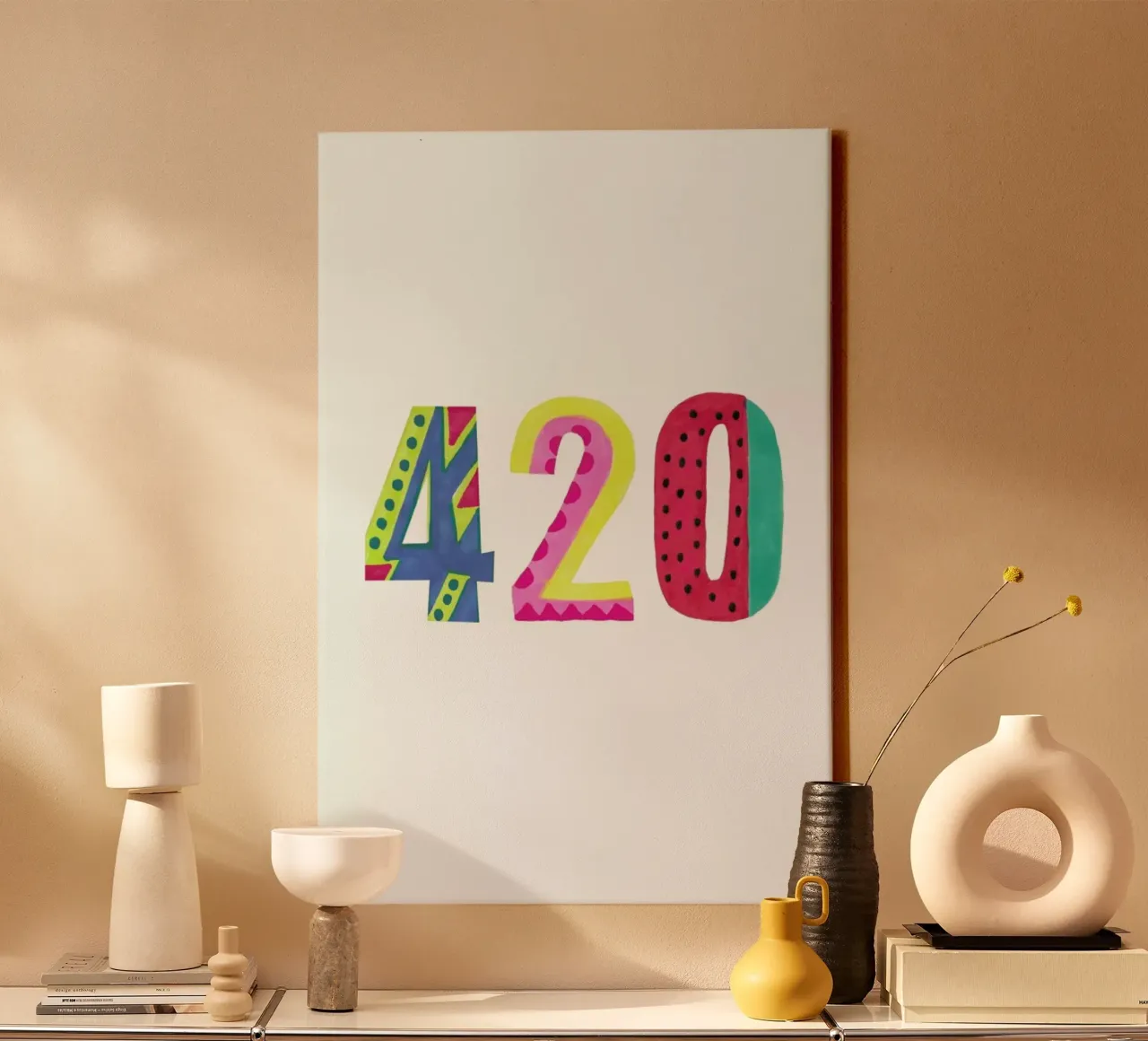 420 tela con Cornice a cassetta da Vasare Nar