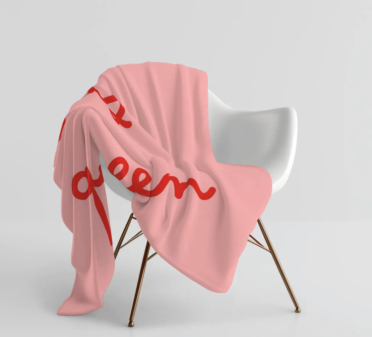 Yas Queen | Bold & Empowering Statement Print coperta in pile da PrintCessStudio