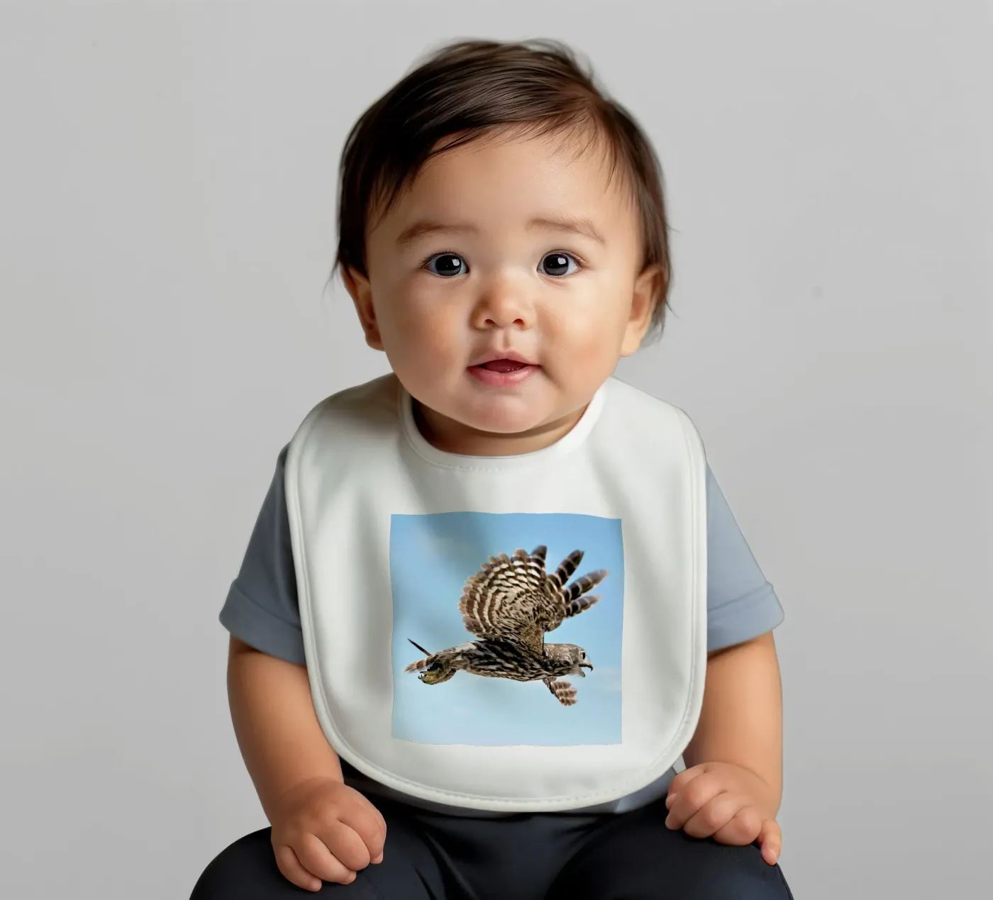 Owl bavaglino da Charlotte Curd