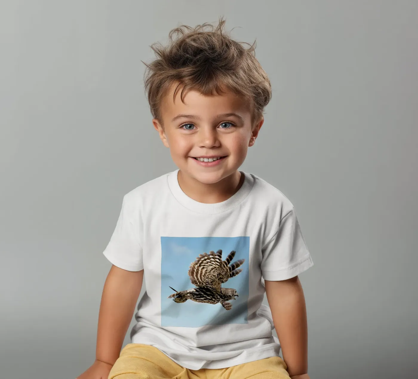 Owl t-shirt bambini da Charlotte Curd