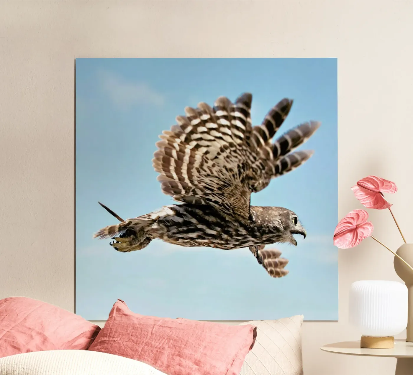 Owl Poster von Charlotte Curd