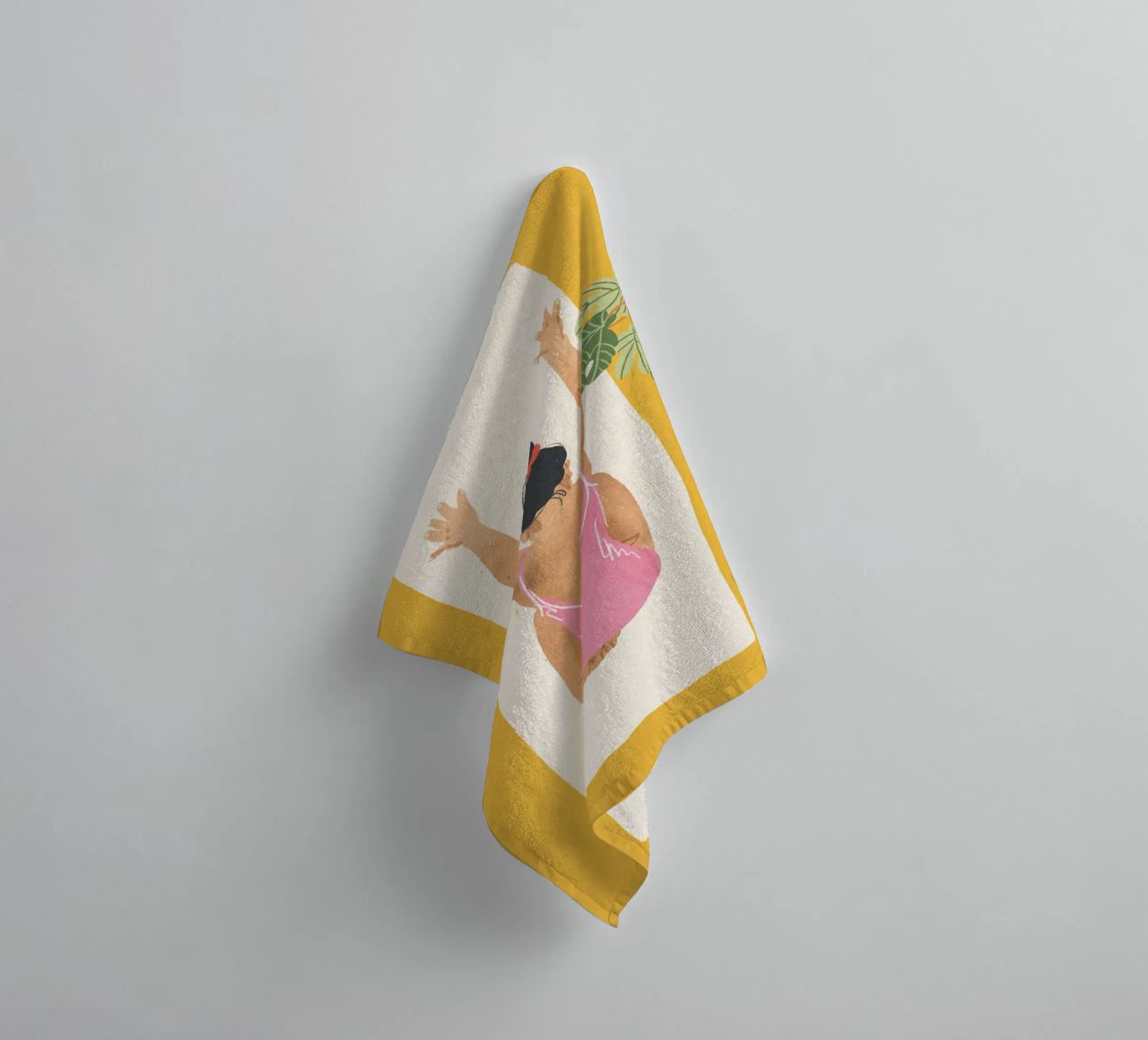 Yoga toalla de baño de GigiRosado