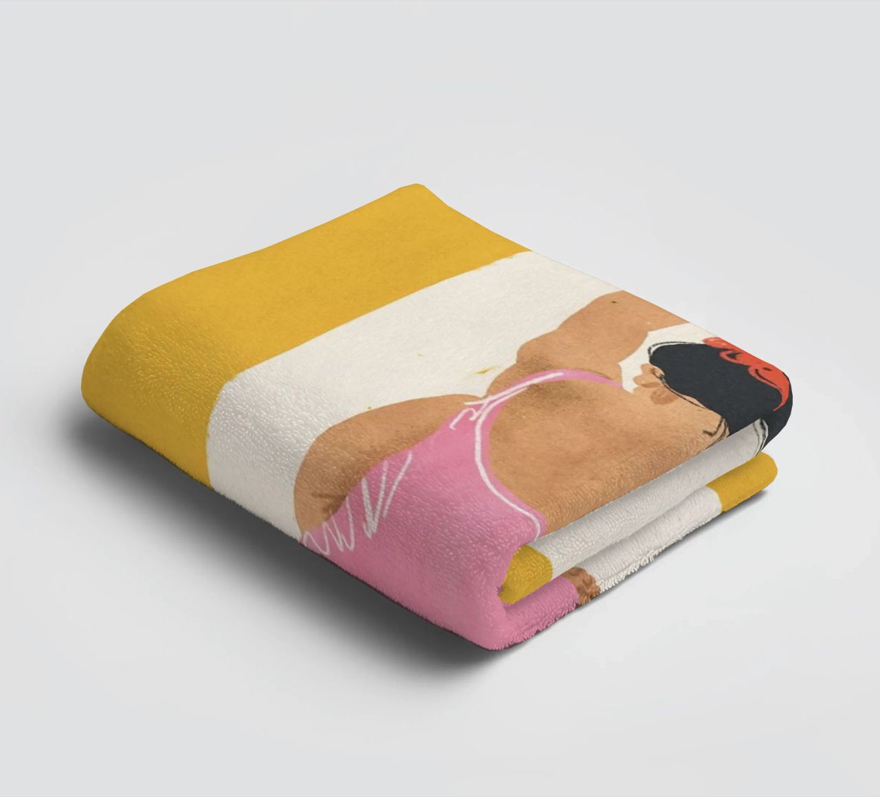 Yoga toalla de baño de GigiRosado