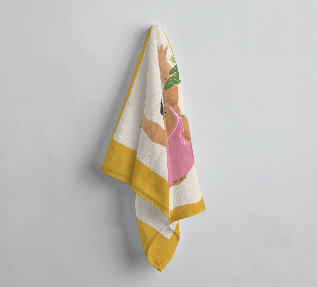Yoga toalla de baño de GigiRosado