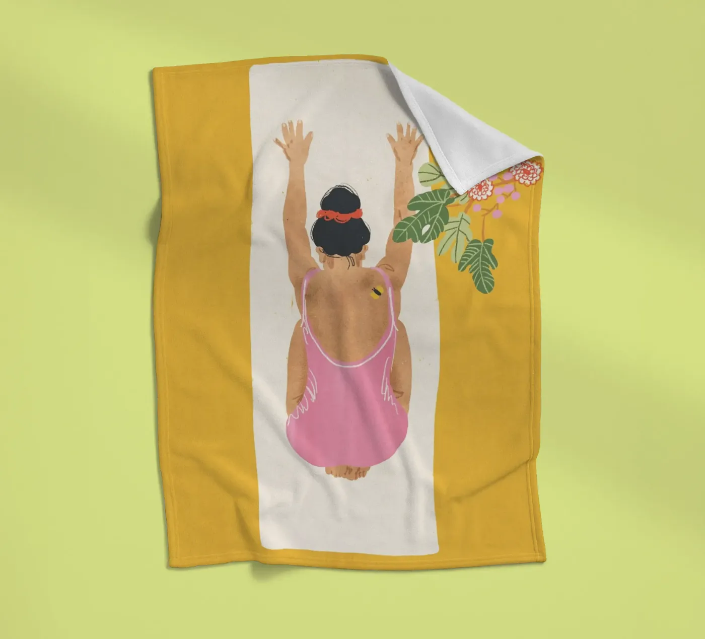 Yoga fleecedeken van GigiRosado