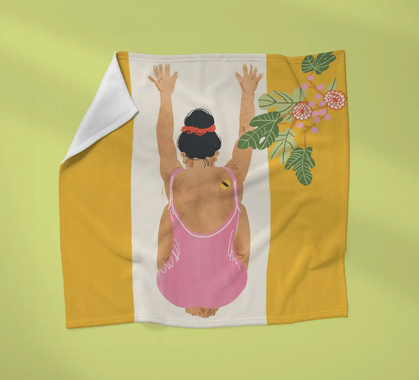 Yoga fleecedeken van GigiRosado