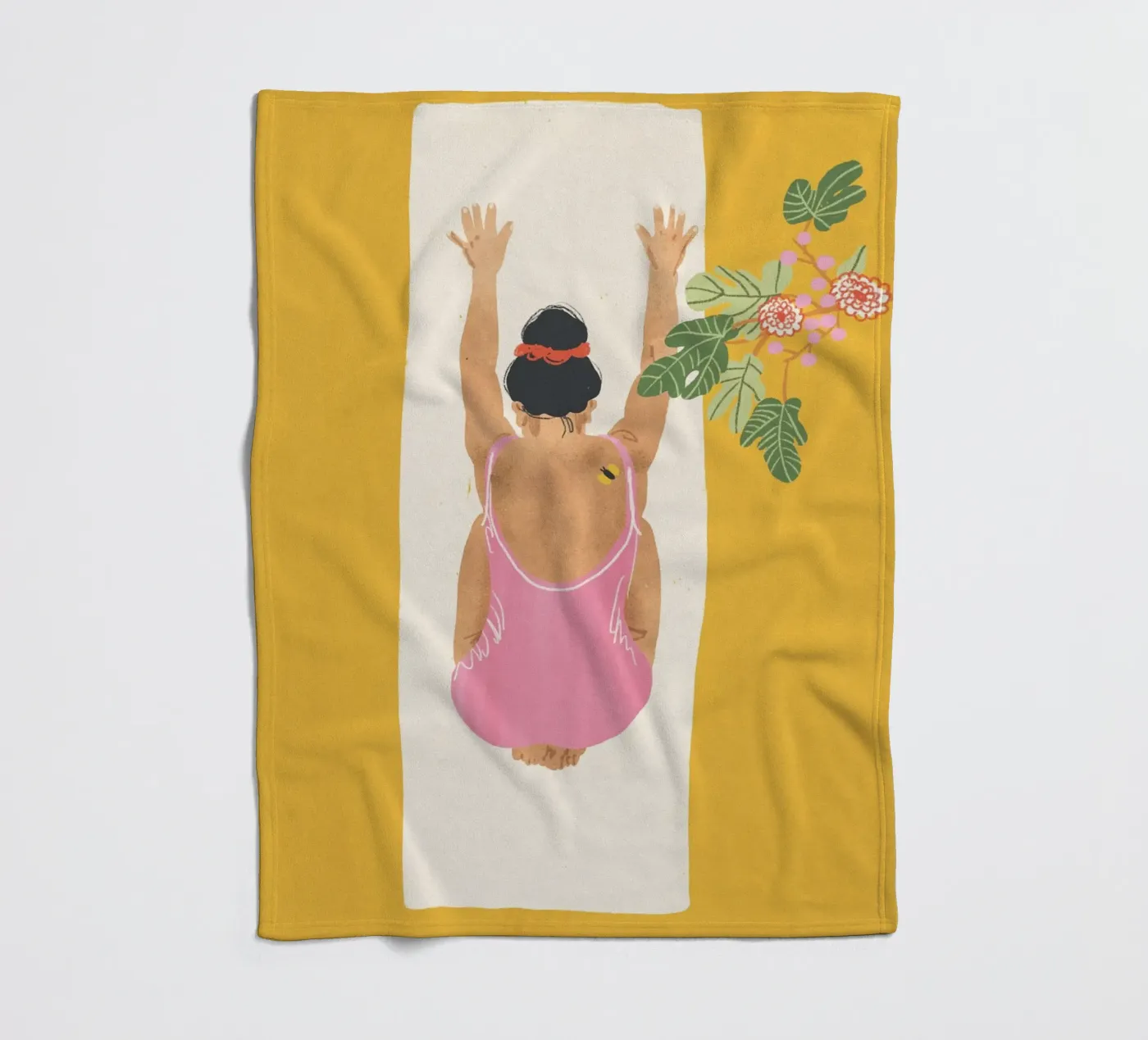 Yoga fleecedeken van GigiRosado