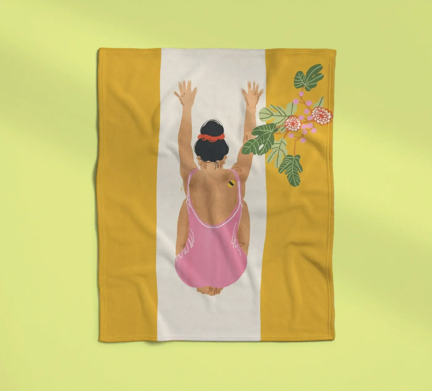 Yoga fleecedeken van GigiRosado