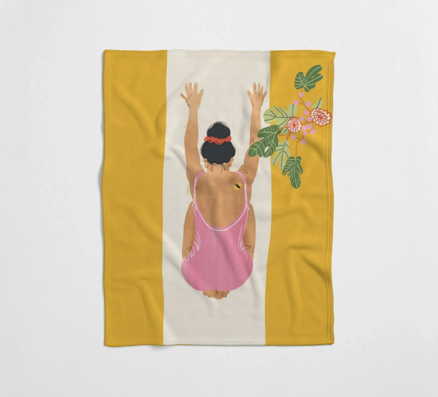 Yoga fleecedeken van GigiRosado