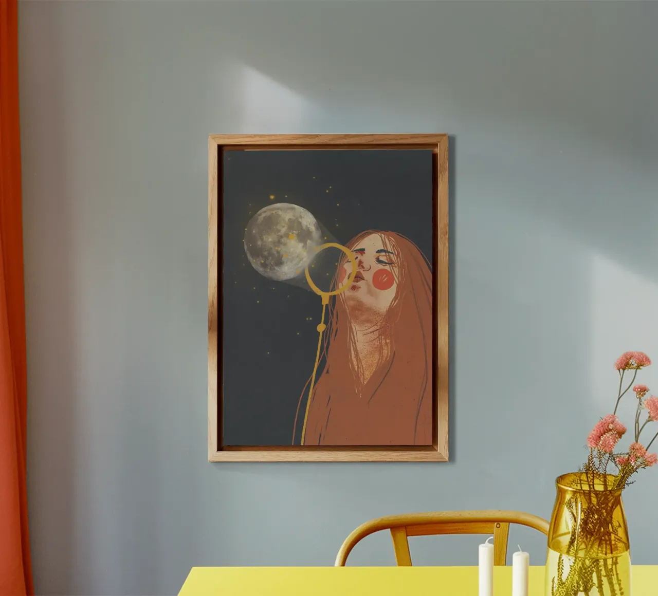 Moon Creatress forex-plaat van GigiRosado