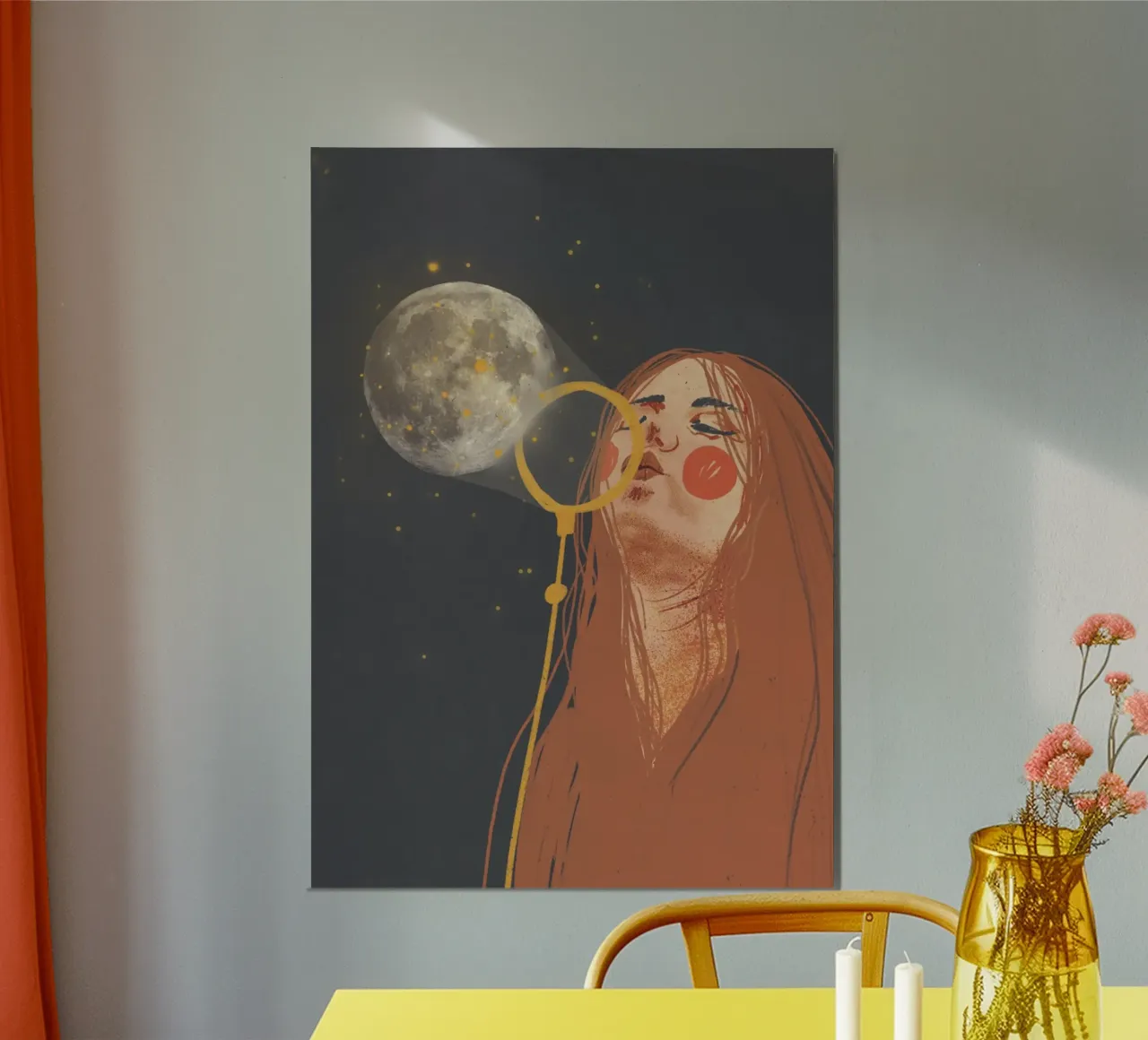 Moon Creatress forex-plaat van GigiRosado
