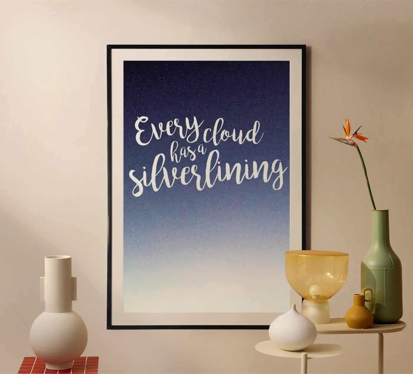 Every Cloud poster by UN-TYPISCH