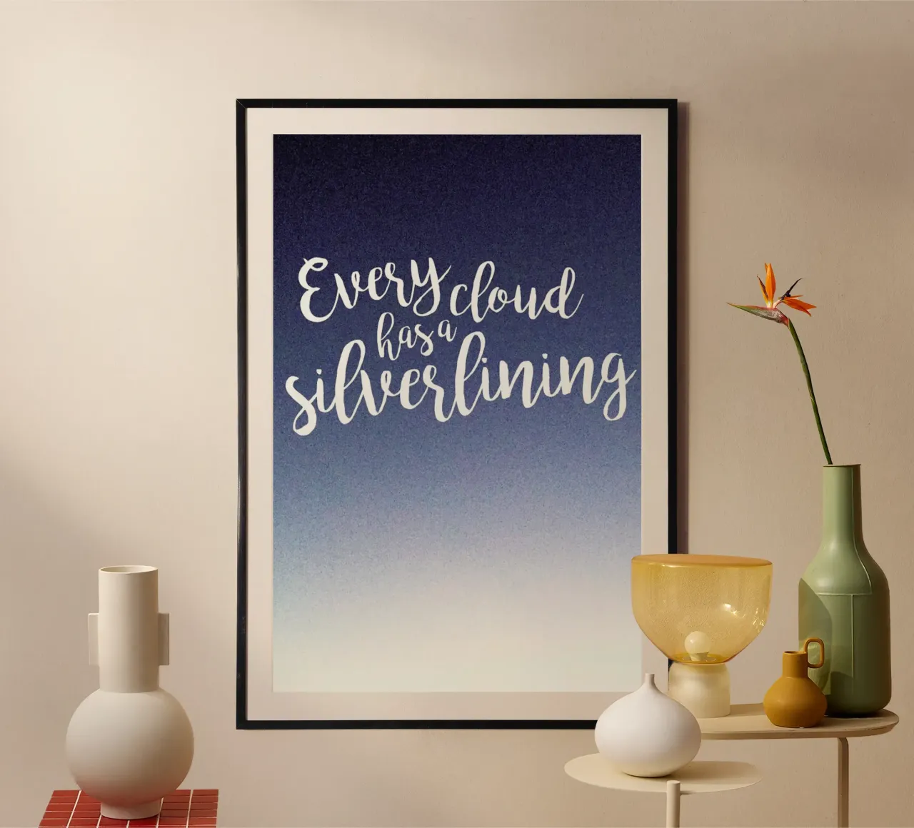 Every Cloud Poster von UN-TYPISCH