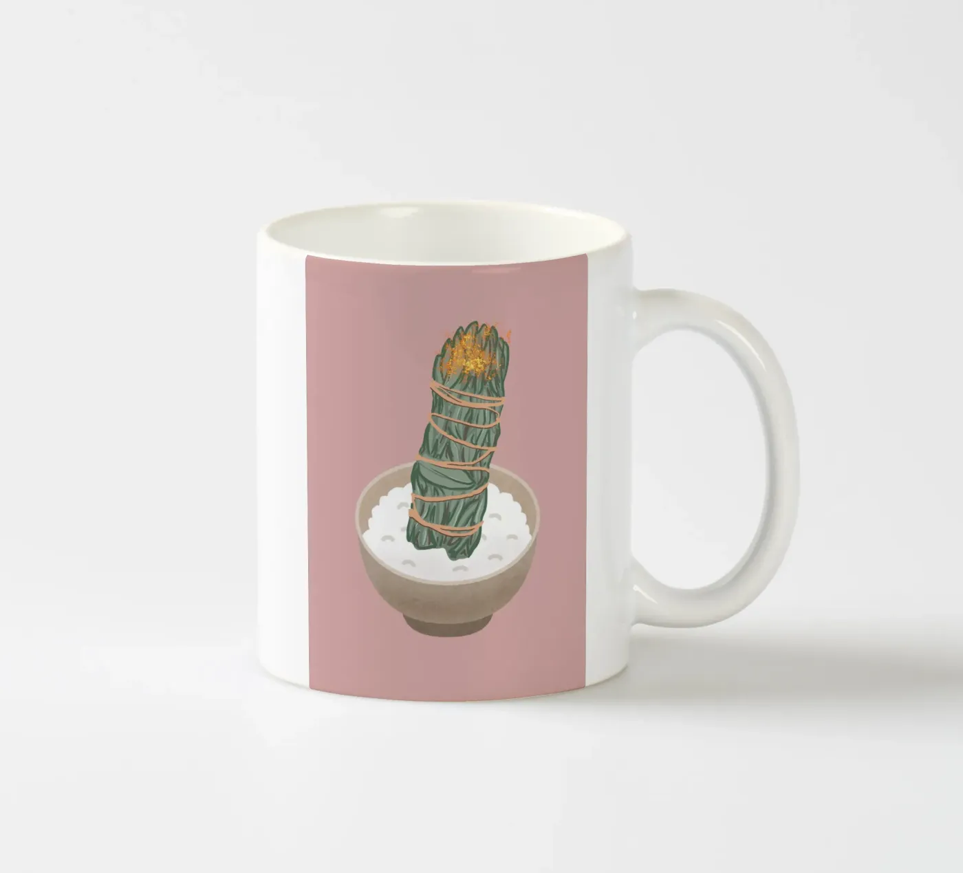 Sage ceramic mug by isabels_wunderwelt_digital_art