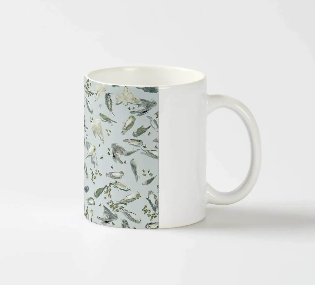 Birds & Bees tazza in ceramica da Julian Wolkenstein