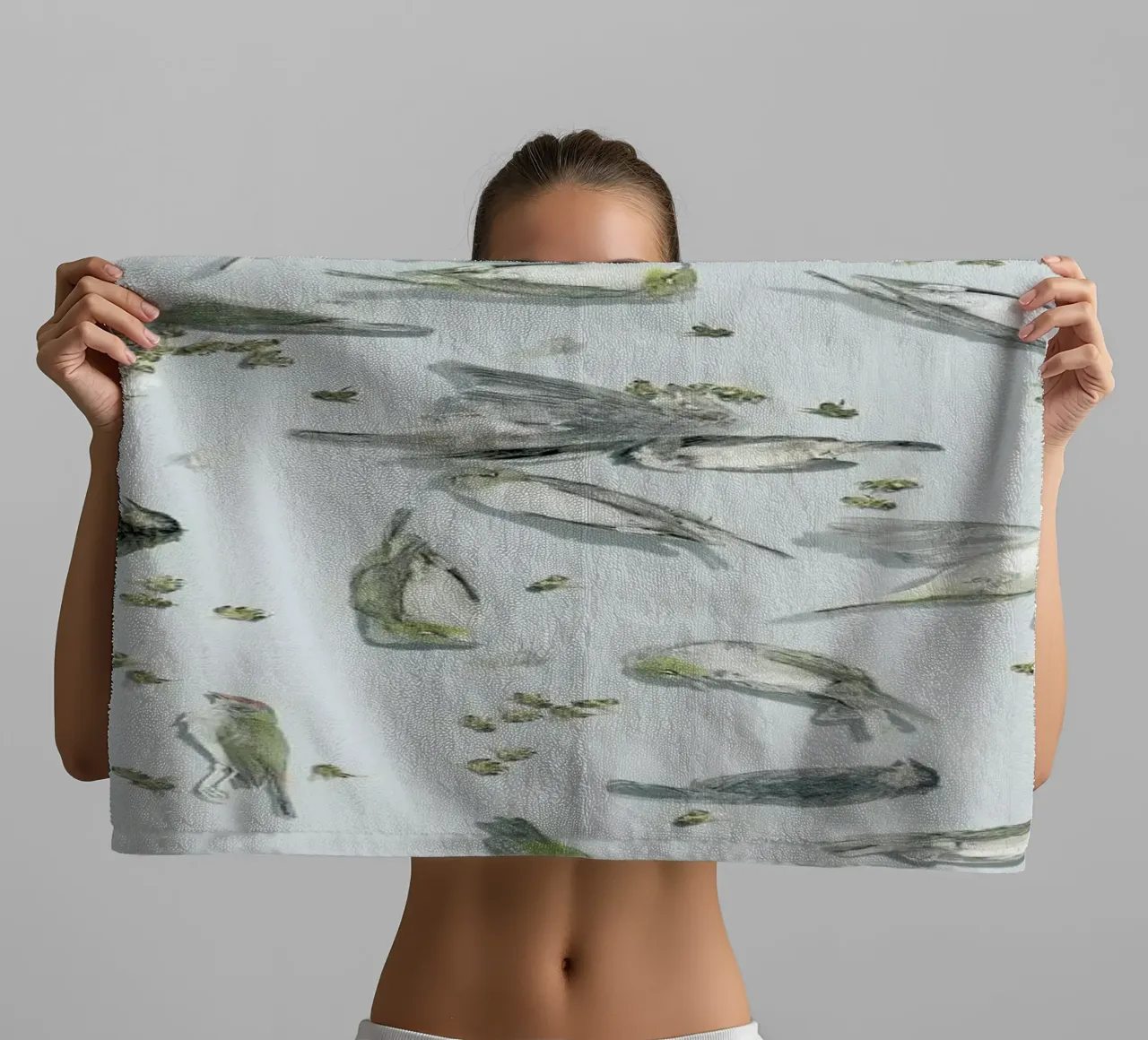 Birds & Bees asciugamano da bagno da Julian Wolkenstein