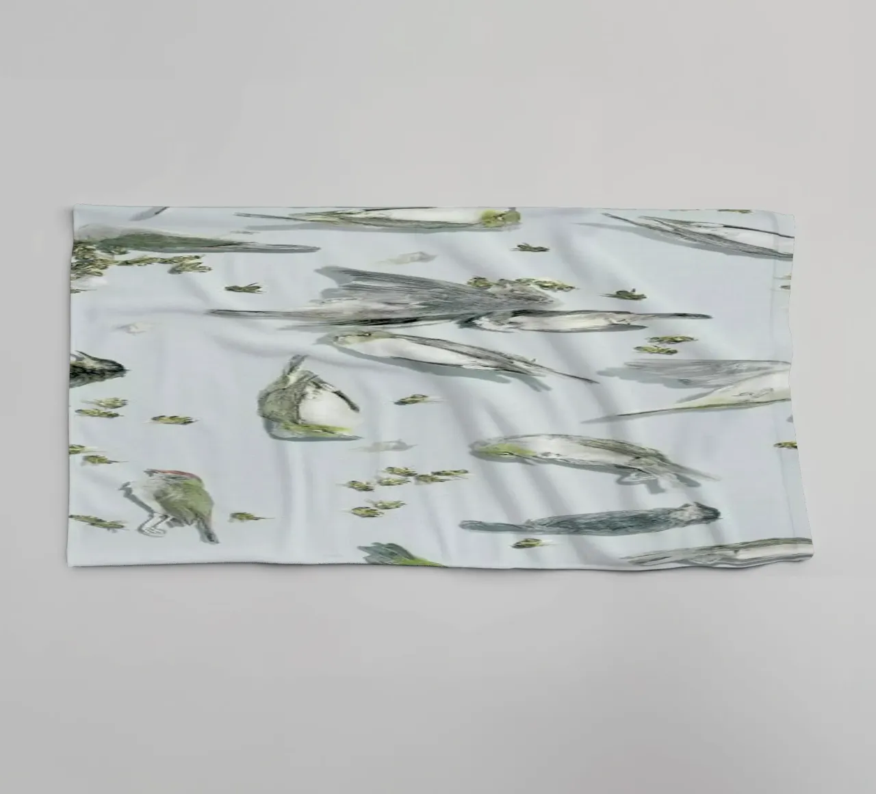 Birds & Bees asciugamano da bagno da Julian Wolkenstein