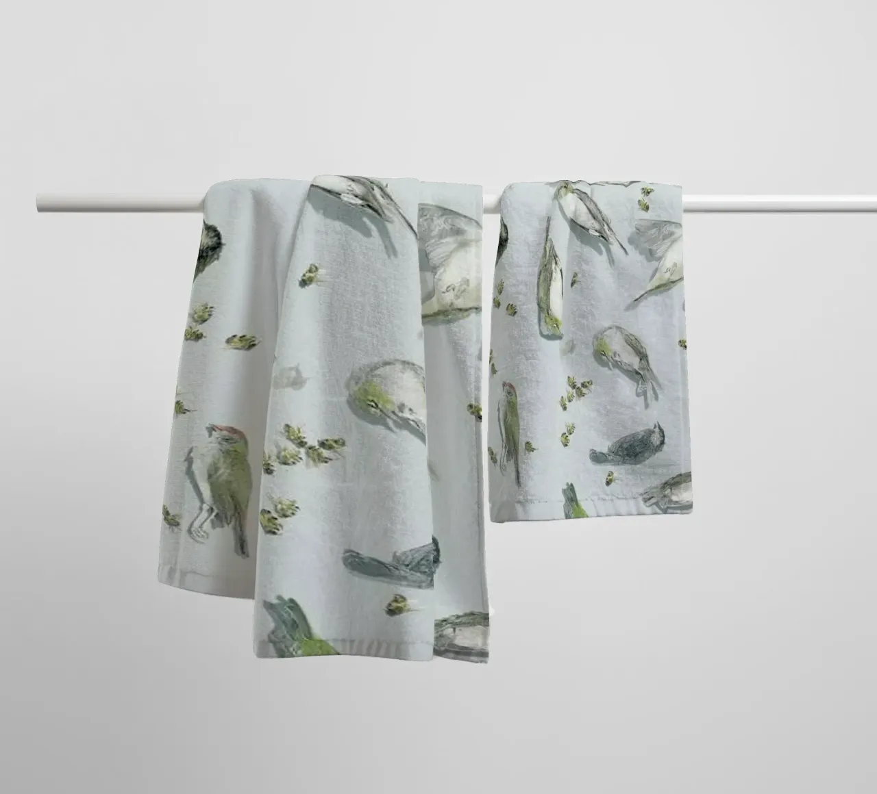 Birds & Bees asciugamano da bagno da Julian Wolkenstein