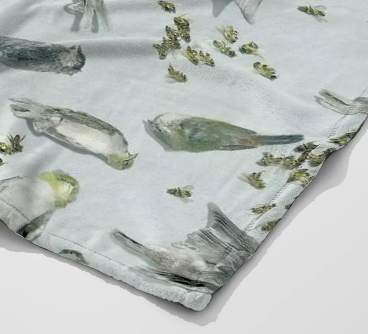 Birds & Bees coperta in pile da Julian Wolkenstein