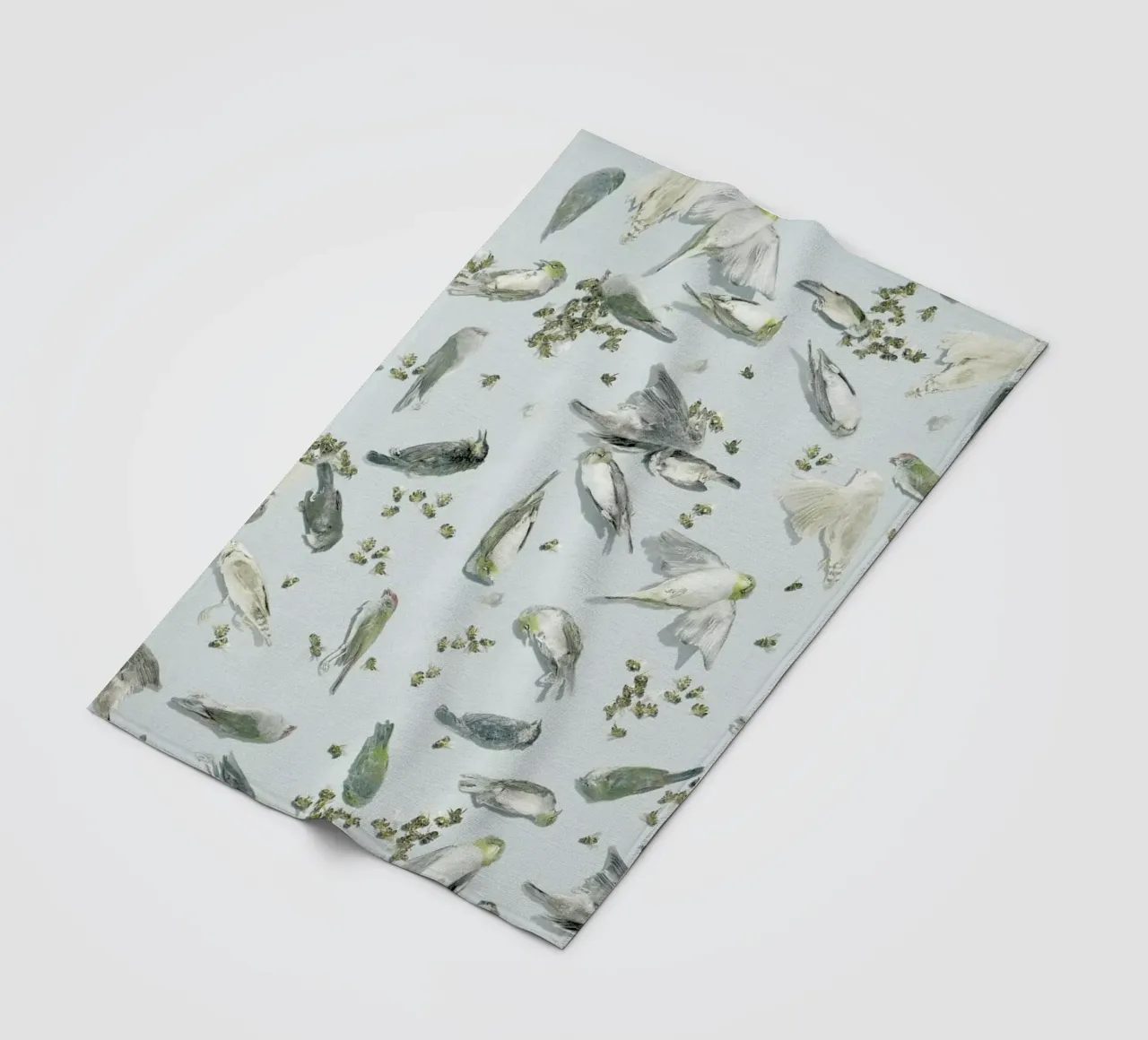 Birds & Bees coperta in pile da Julian Wolkenstein