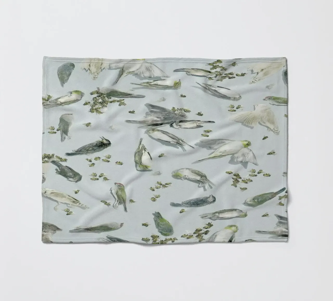 Birds & Bees coperta in pile da Julian Wolkenstein