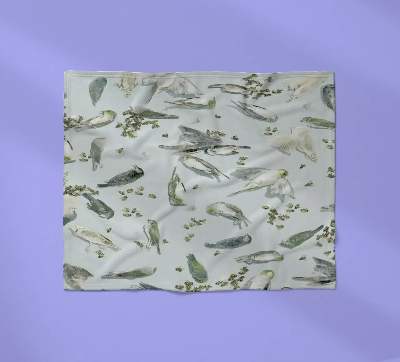 Birds & Bees coperta in pile da Julian Wolkenstein