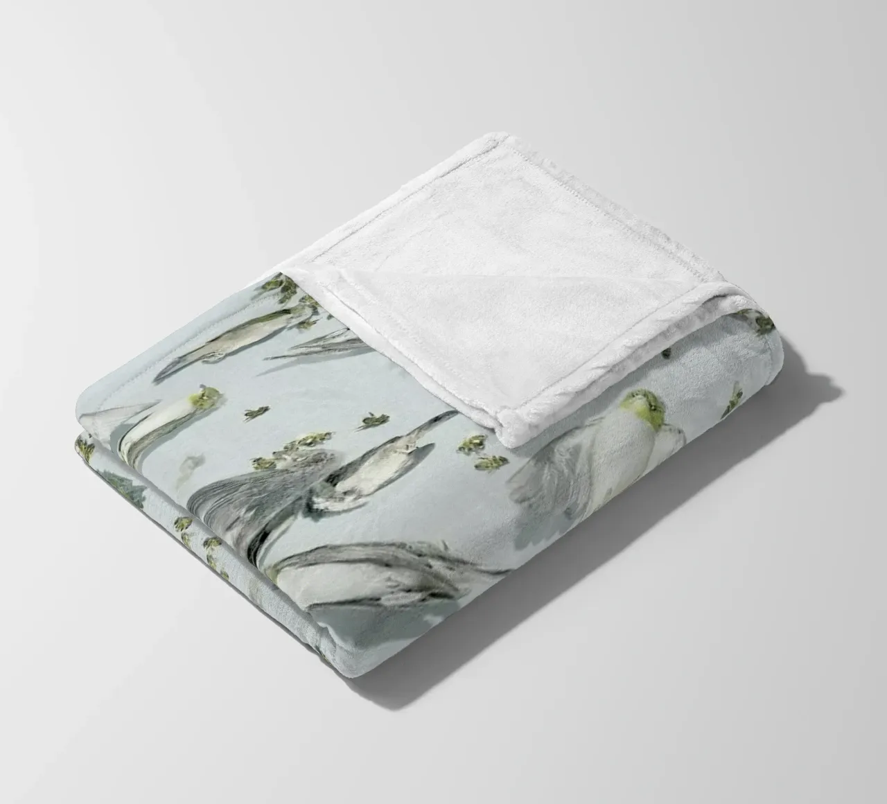 Birds & Bees coperta in pile da Julian Wolkenstein