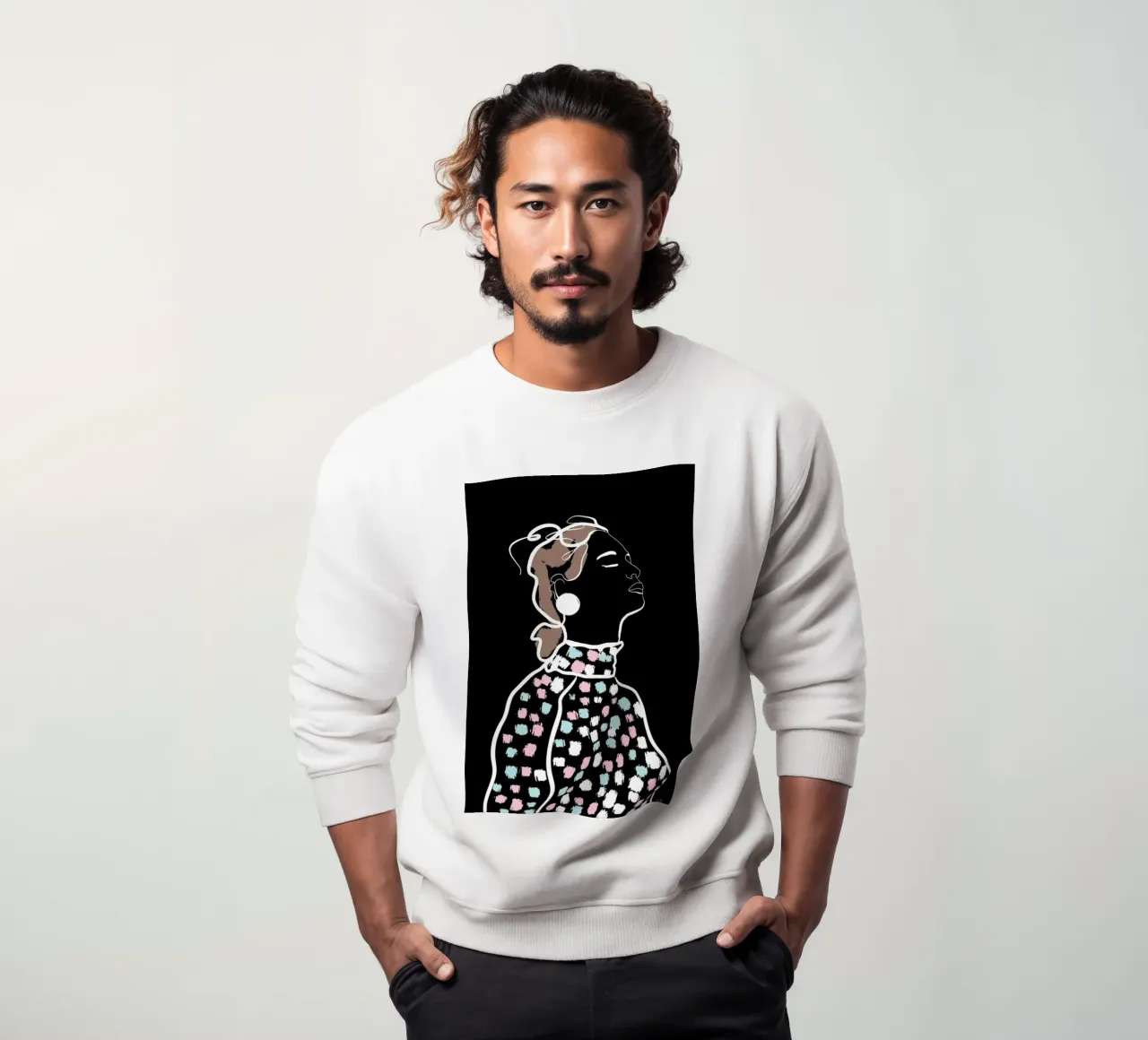 Inhale felpa da Linda Gobeta