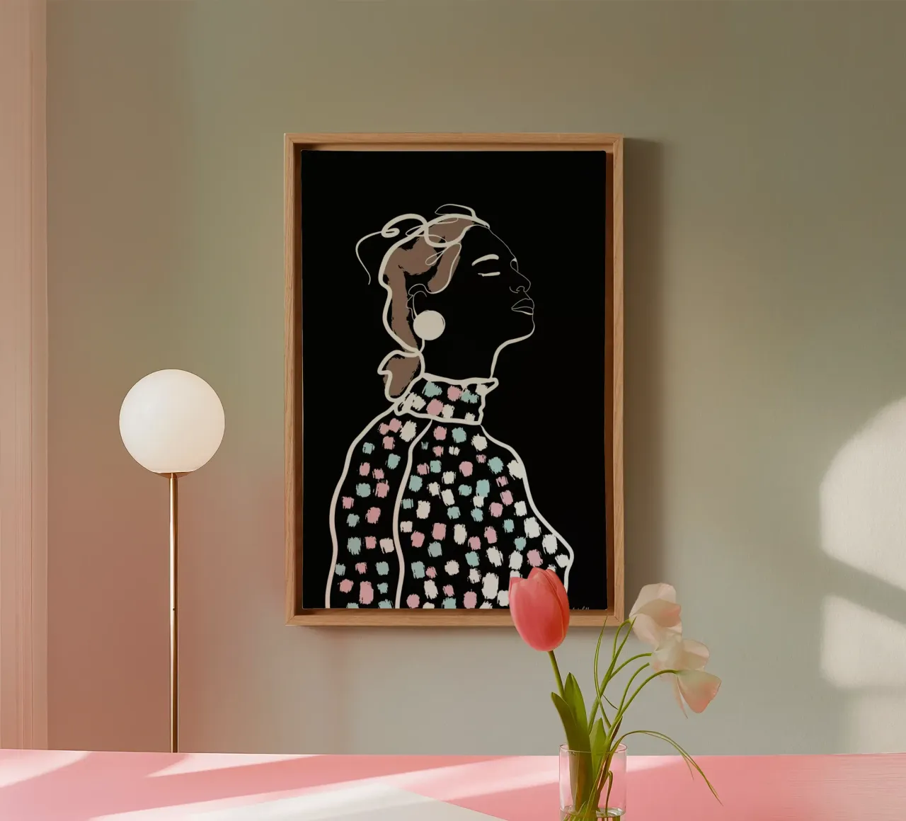 Inhale canvas by Linda Gobeta
