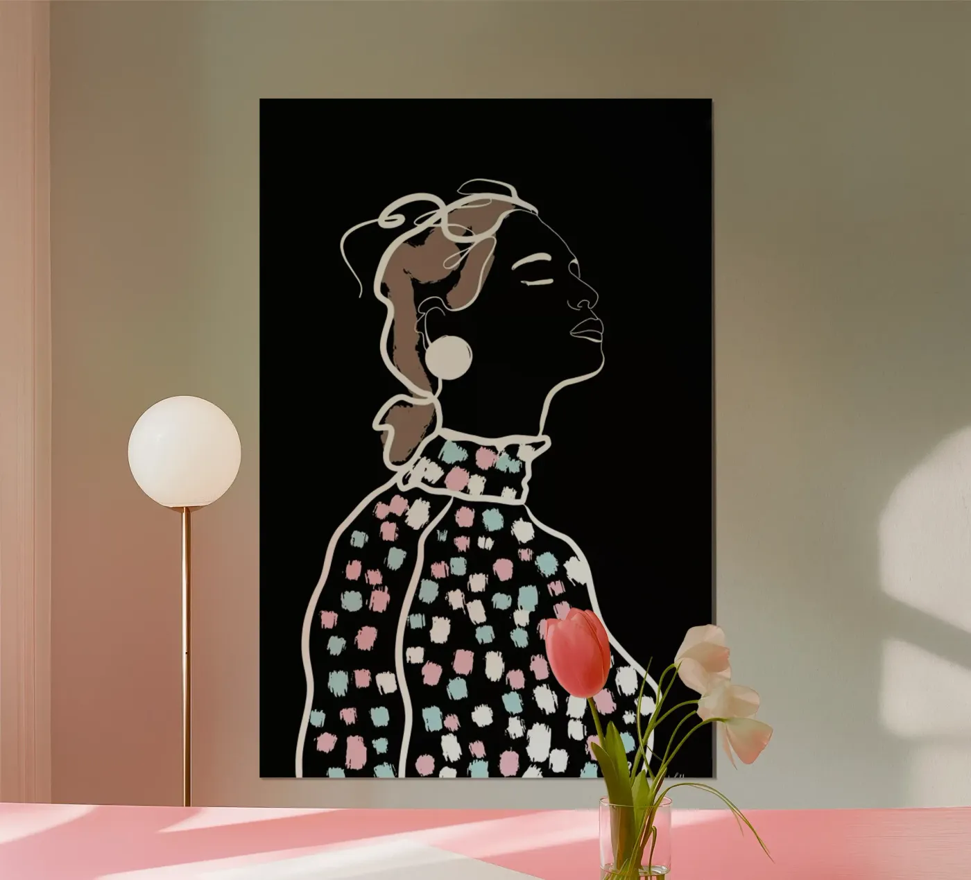 Inhale poster van Linda Gobeta