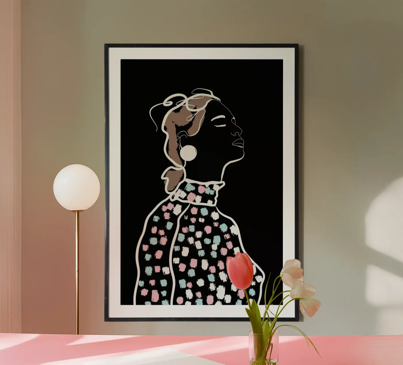 Inhale poster van Linda Gobeta