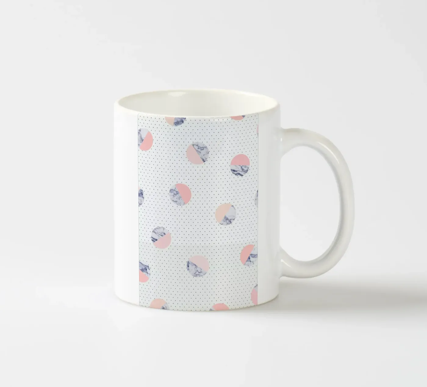Marble ceramic mug by Kind of Style